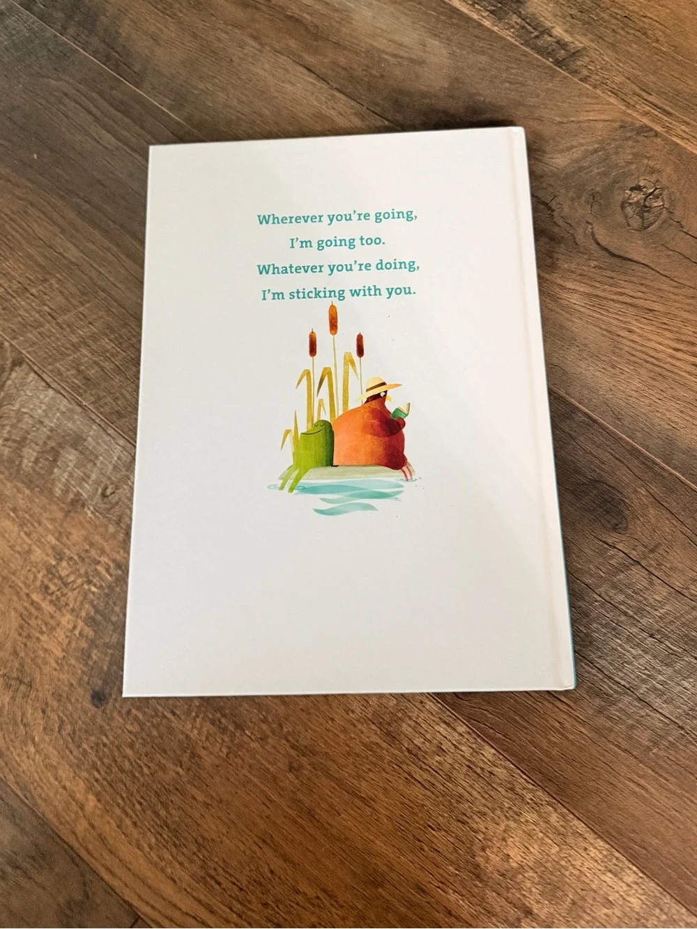 I'm Sticking With You - Children's illustrated Picture Book hardcover